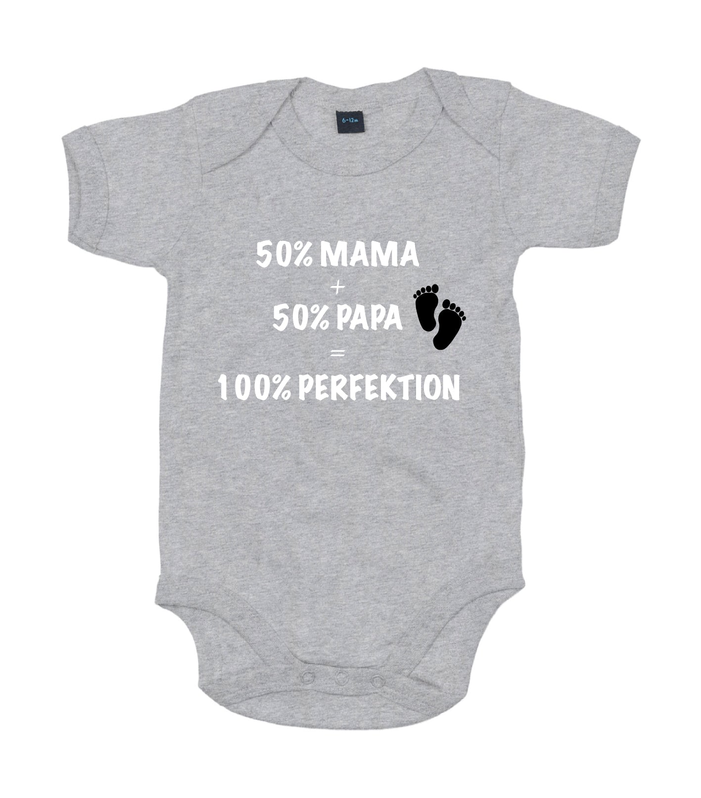 50% Mama, 50% Papa