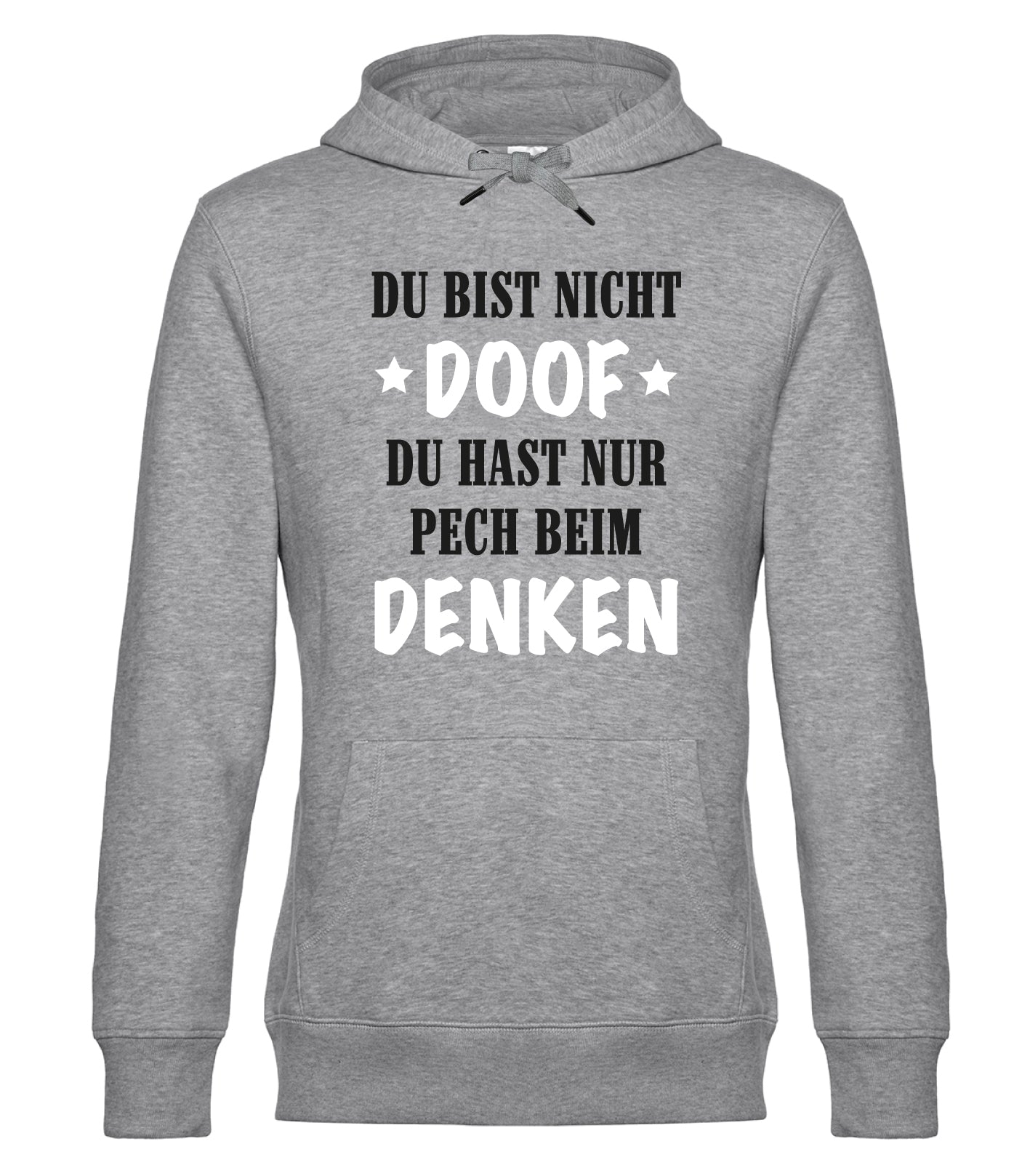 Du bist nicht doof du hast nur Pech beim denken