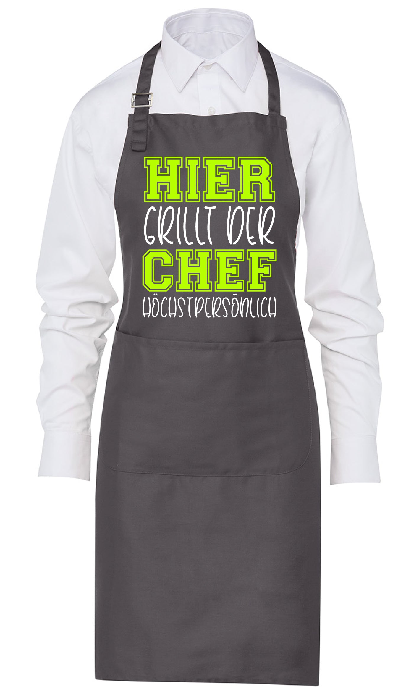 Hier grillt der Chef
