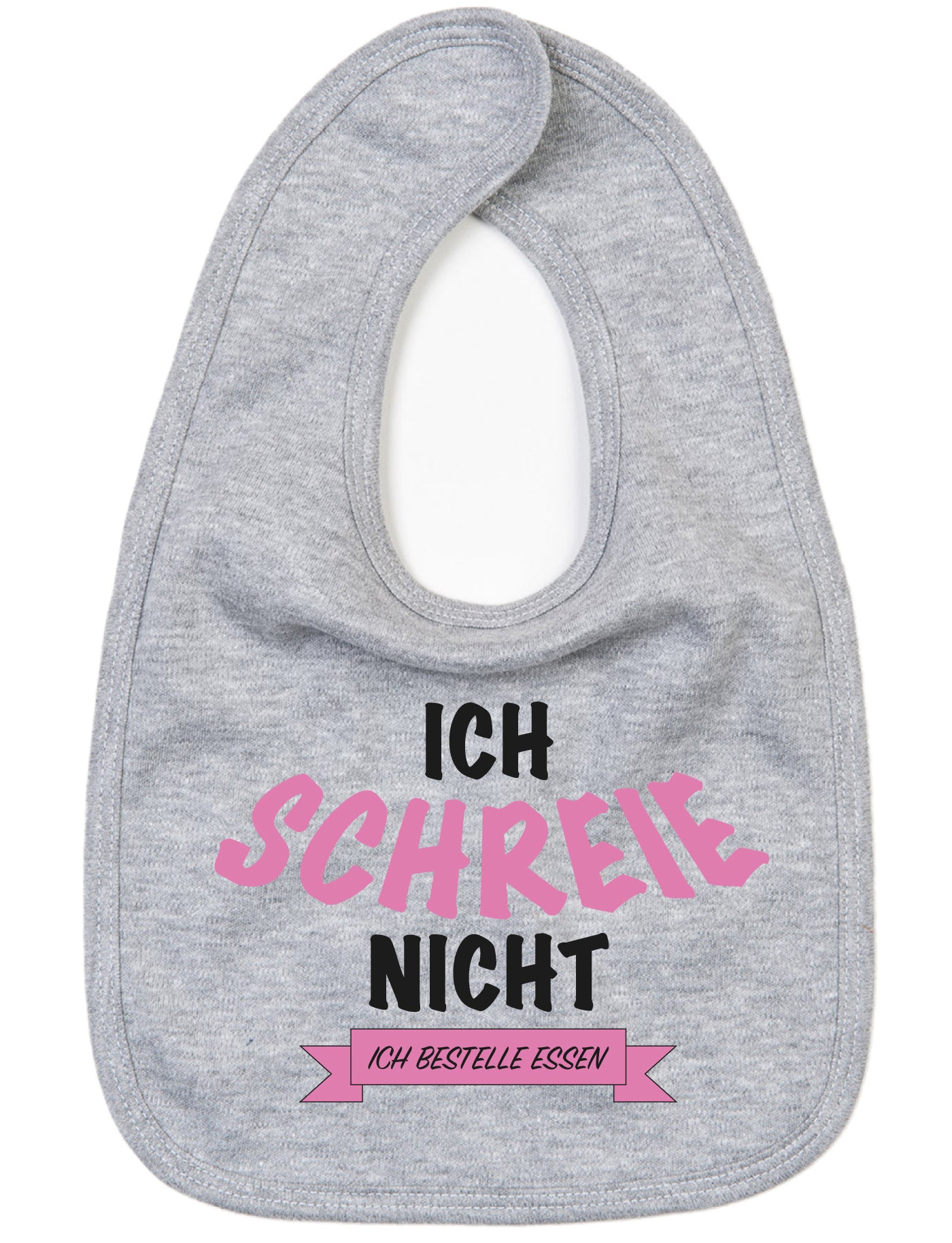 Ich schreie nicht, ich bestelle Essen