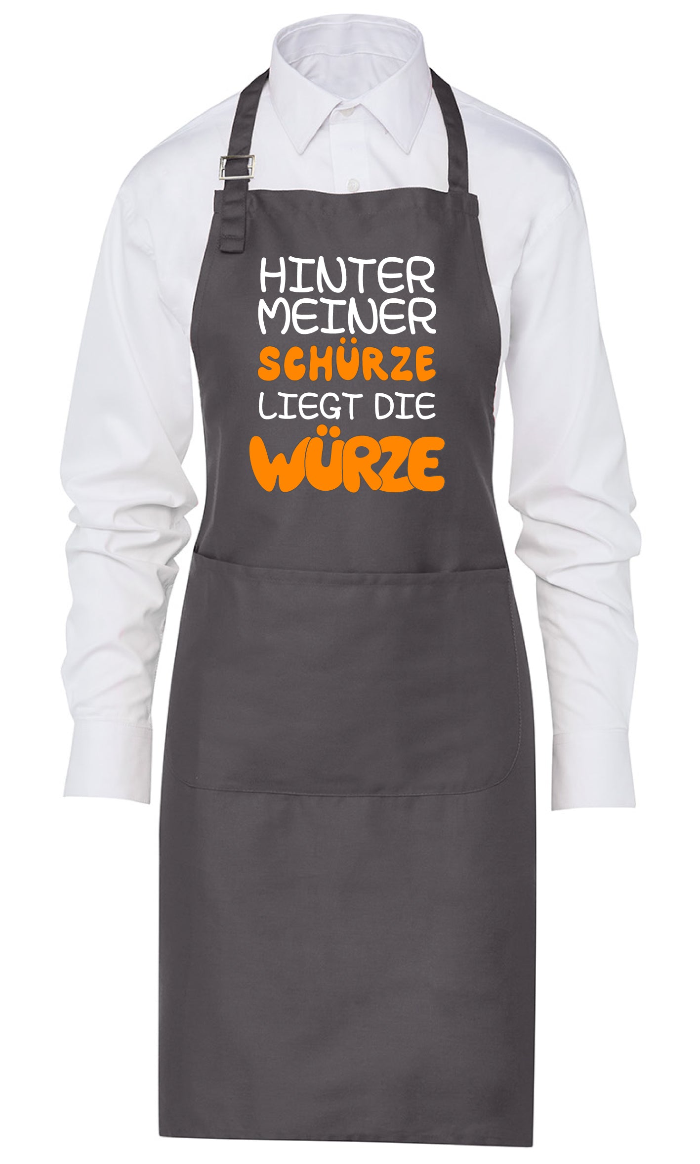 Hinter meiner Schürze liegt die Würze