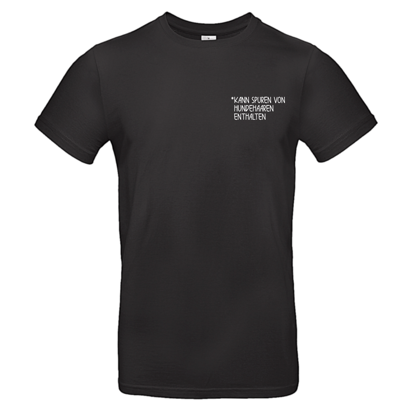 Kann Spuren von Hundehaaren enthalten
