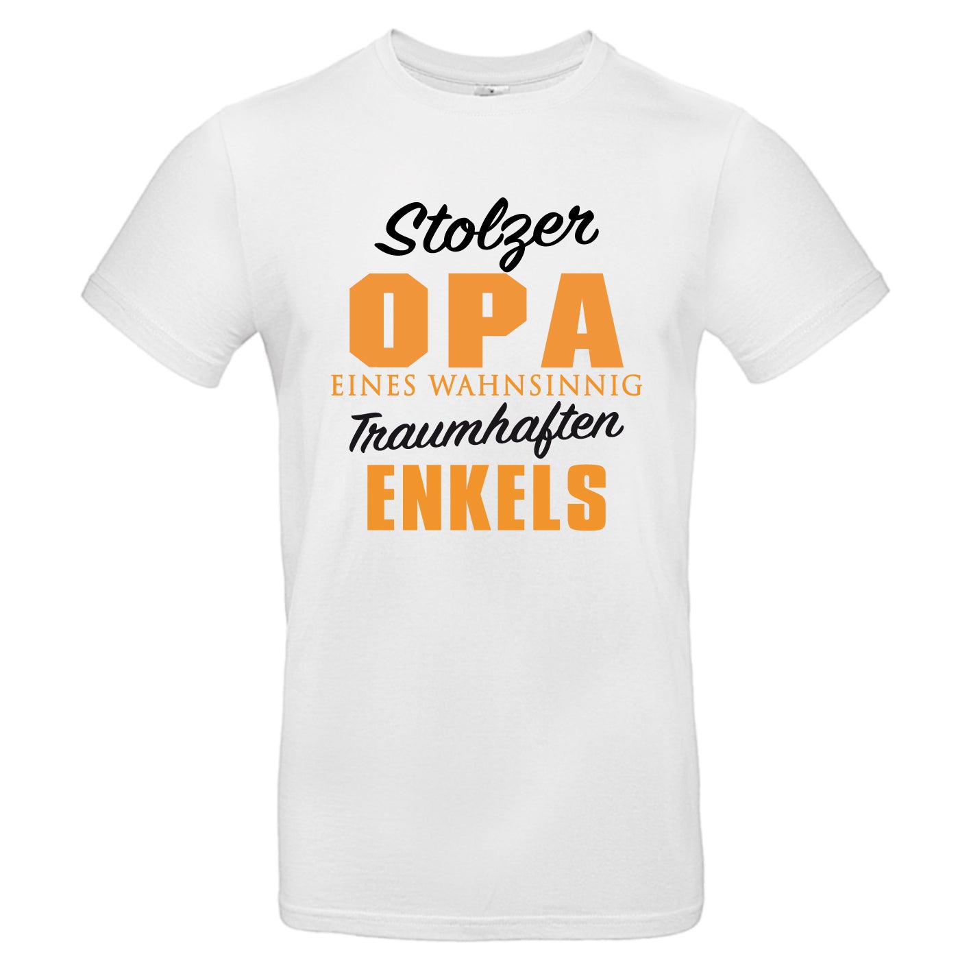 Stolzer Opa eines wahnsinnig traumhaften Enkels