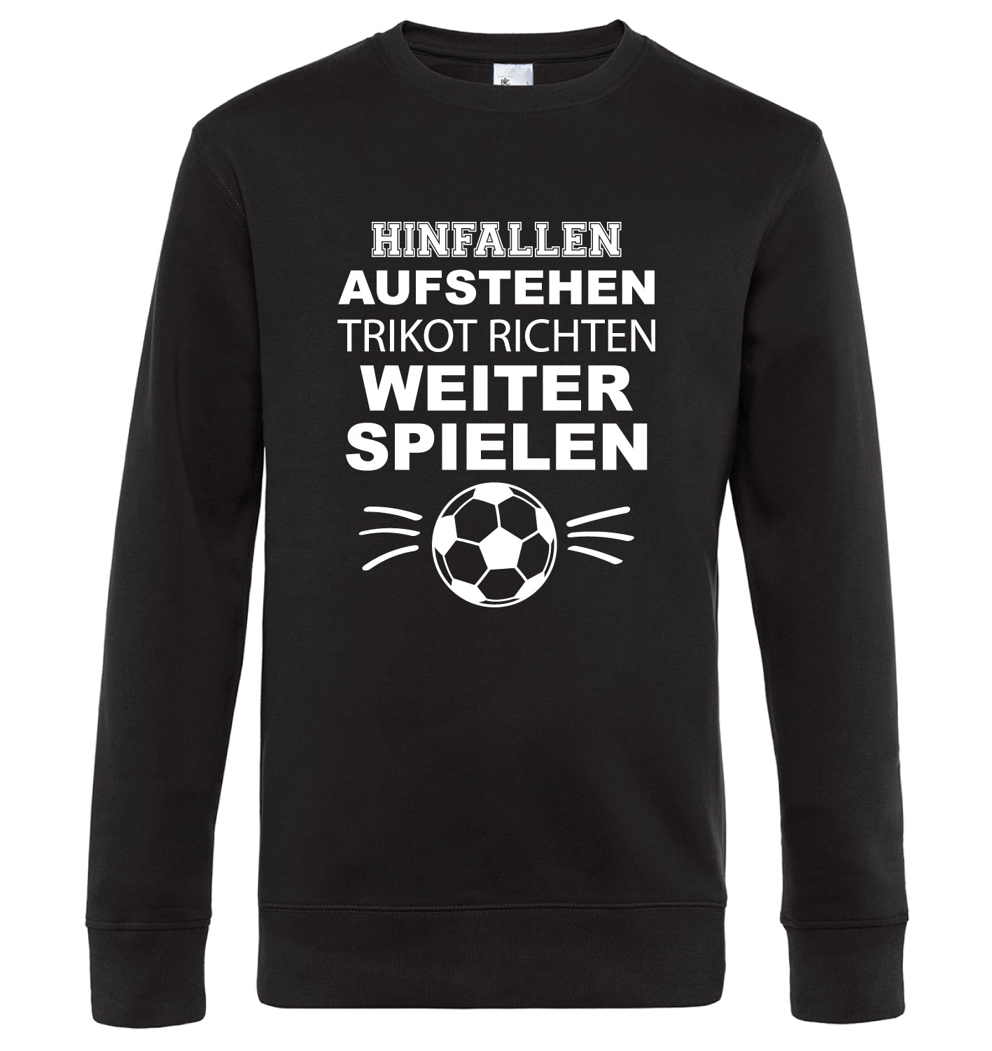 Hinfallen aufstehen Trikot richten weiter spielen