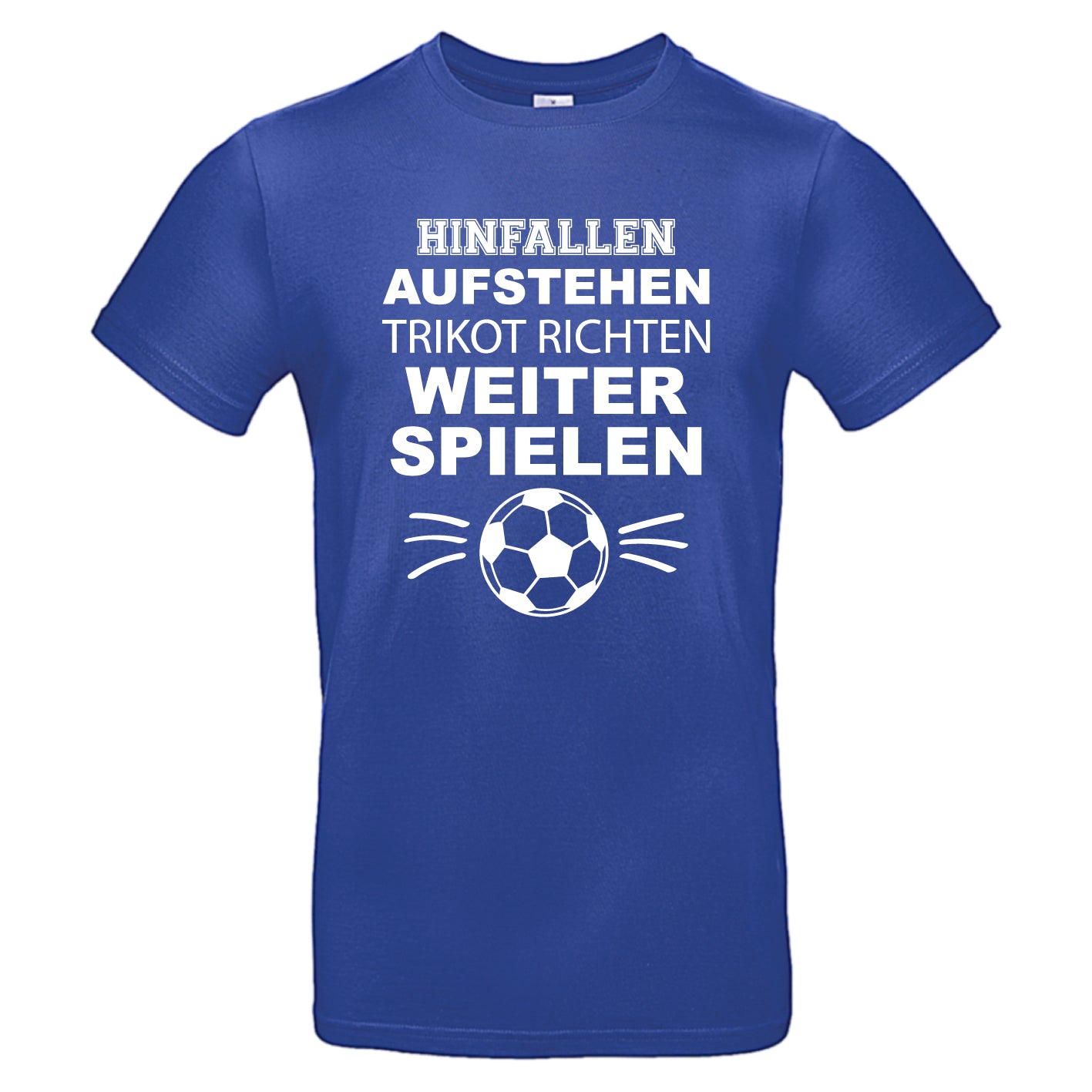 Hinfallen aufstehen Trikot richten weiter spielen
