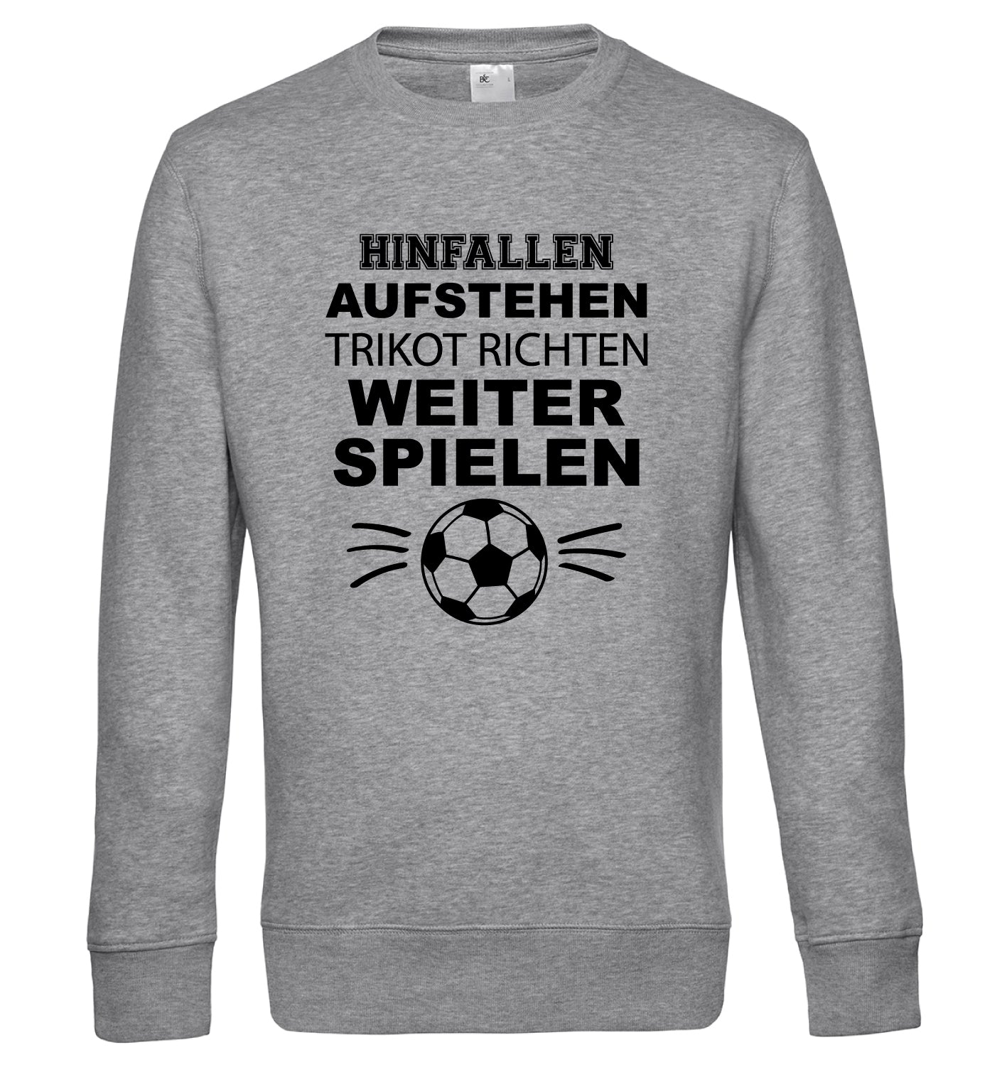 Hinfallen aufstehen Trikot richten weiter spielen