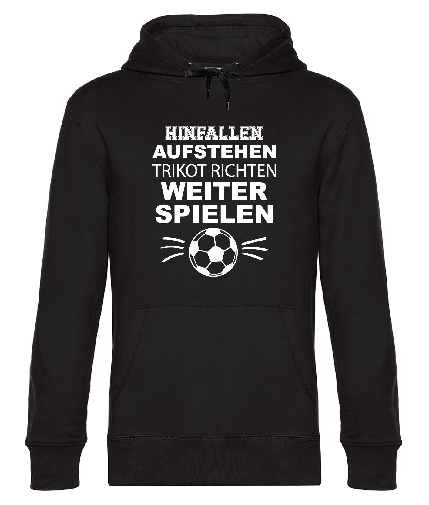 Hinfallen aufstehen Trikot richten weiter spielen