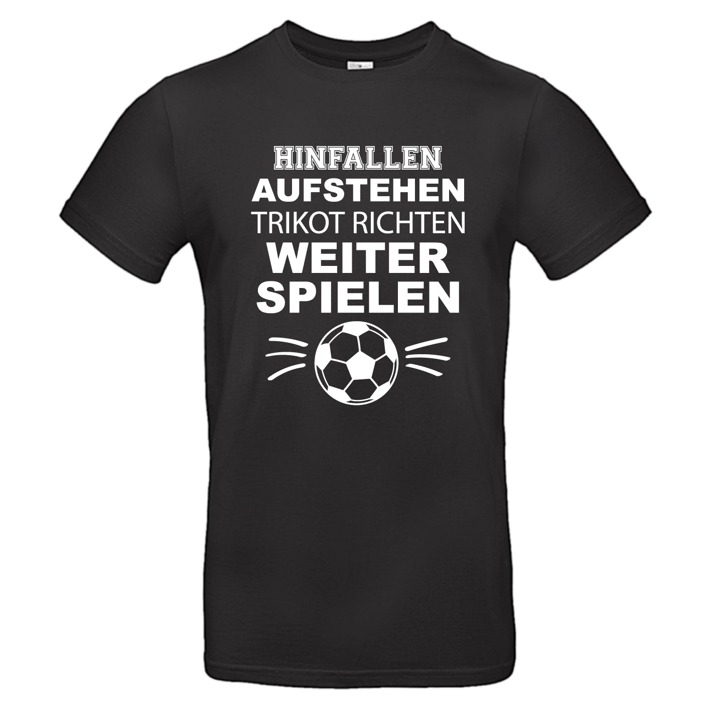 Hinfallen aufstehen Trikot richten weiter spielen