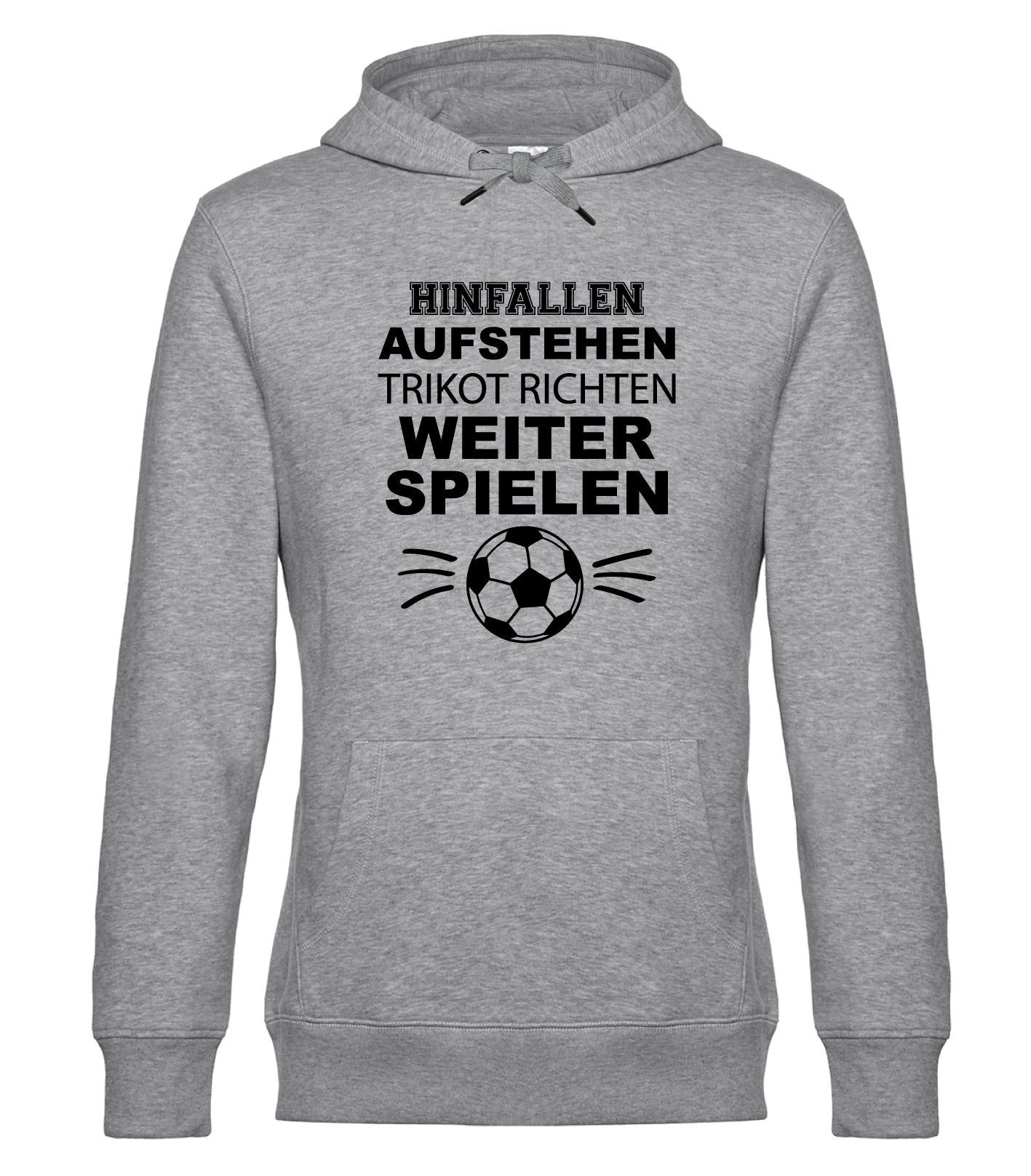 Hinfallen aufstehen Trikot richten weiter spielen