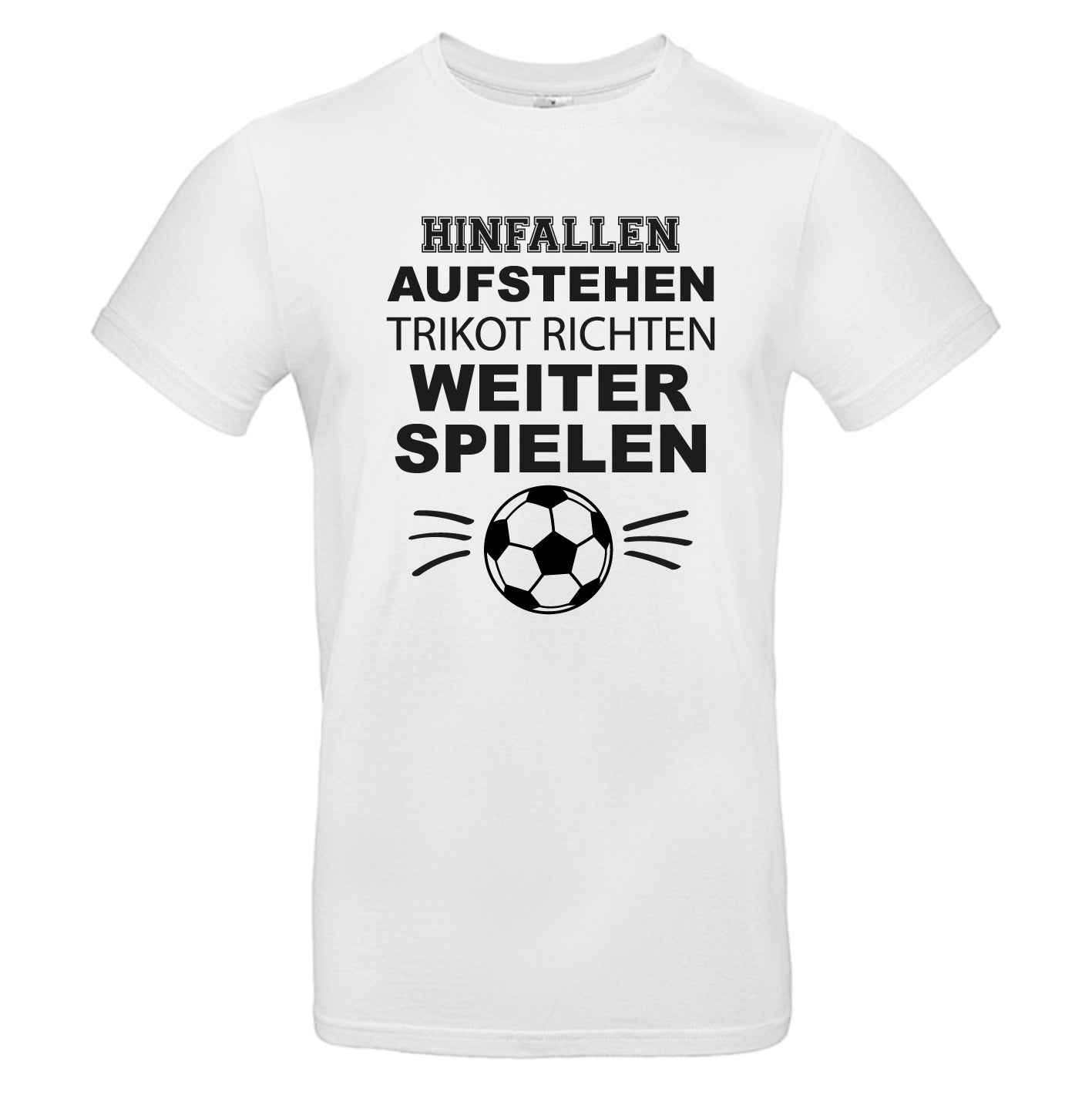 Hinfallen aufstehen Trikot richten weiter spielen