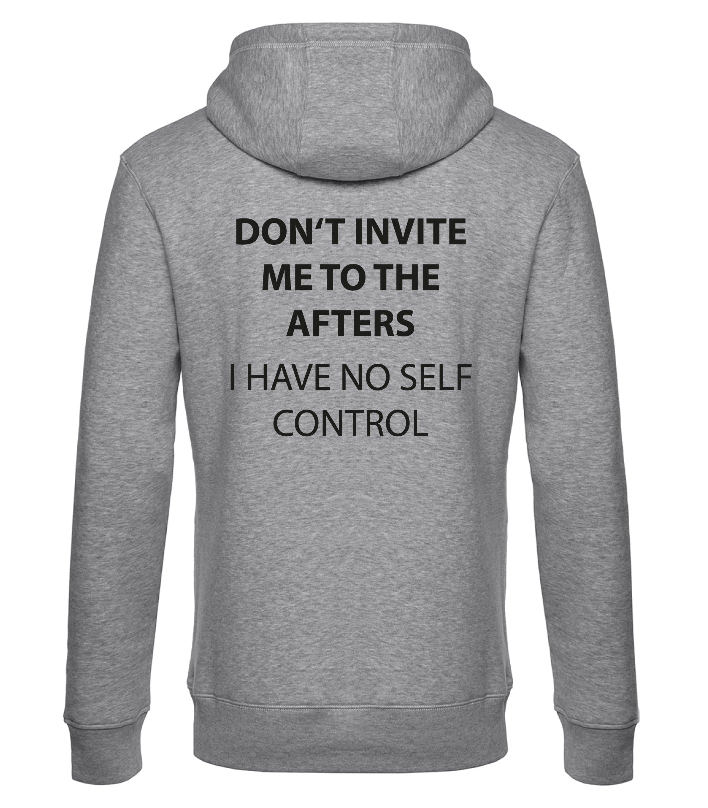 Don't invite me to afters