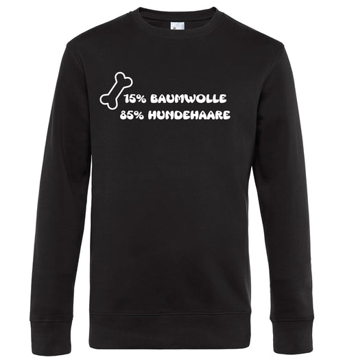 15% Baumwolle 85% Hundehaare