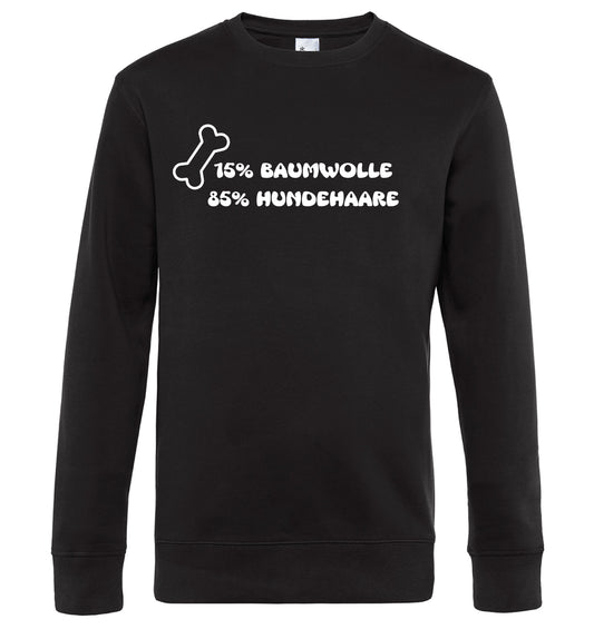 15% Baumwolle 85% Hundehaare