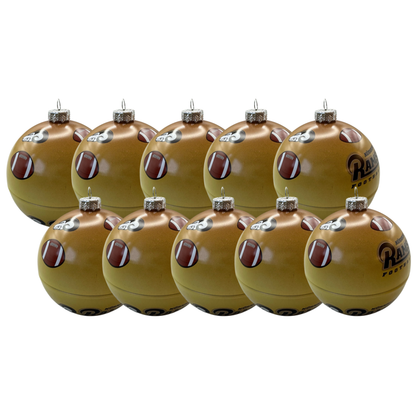 Beige-Goldene Rams Weinachtskugeln