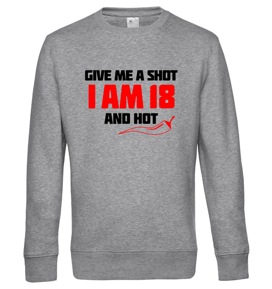 Give me a shot I am 18 and hot