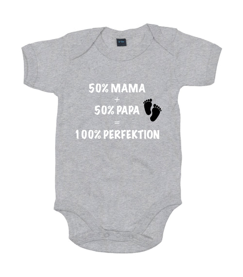 50% Mama, 50% Papa