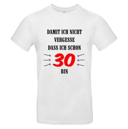 Damit ich nicht vergesse dass ich schon 30 bin