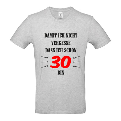 Damit ich nicht vergesse dass ich schon 30 bin