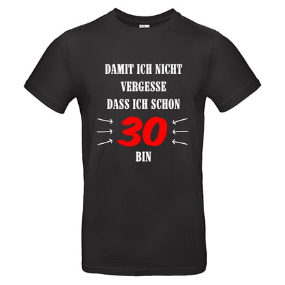 Damit ich nicht vergesse dass ich schon 30 bin