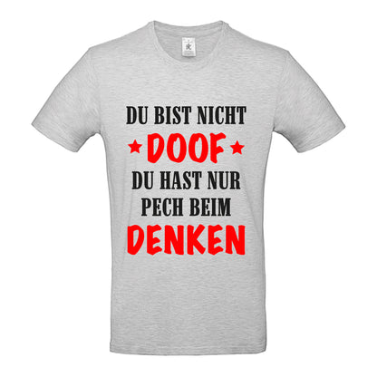 Du bist nicht doof, du hast nur Pech beim Denken