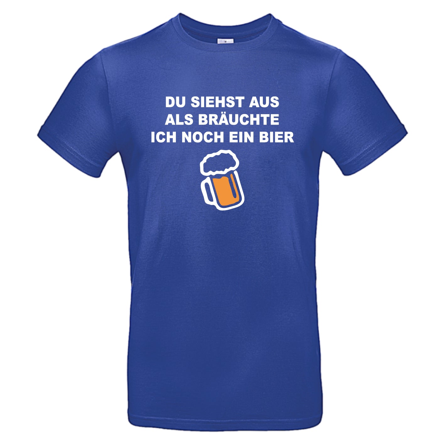 Du siehst aus, als bräuchte ich noch ein Bier