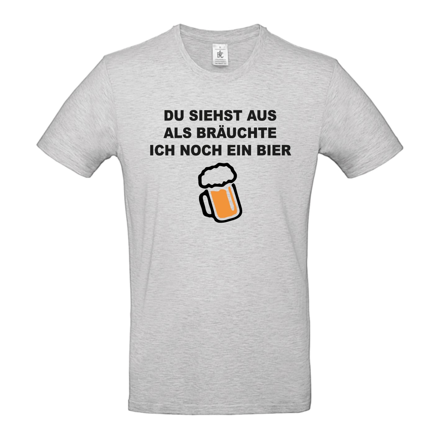 Du siehst aus, als bräuchte ich noch ein Bier
