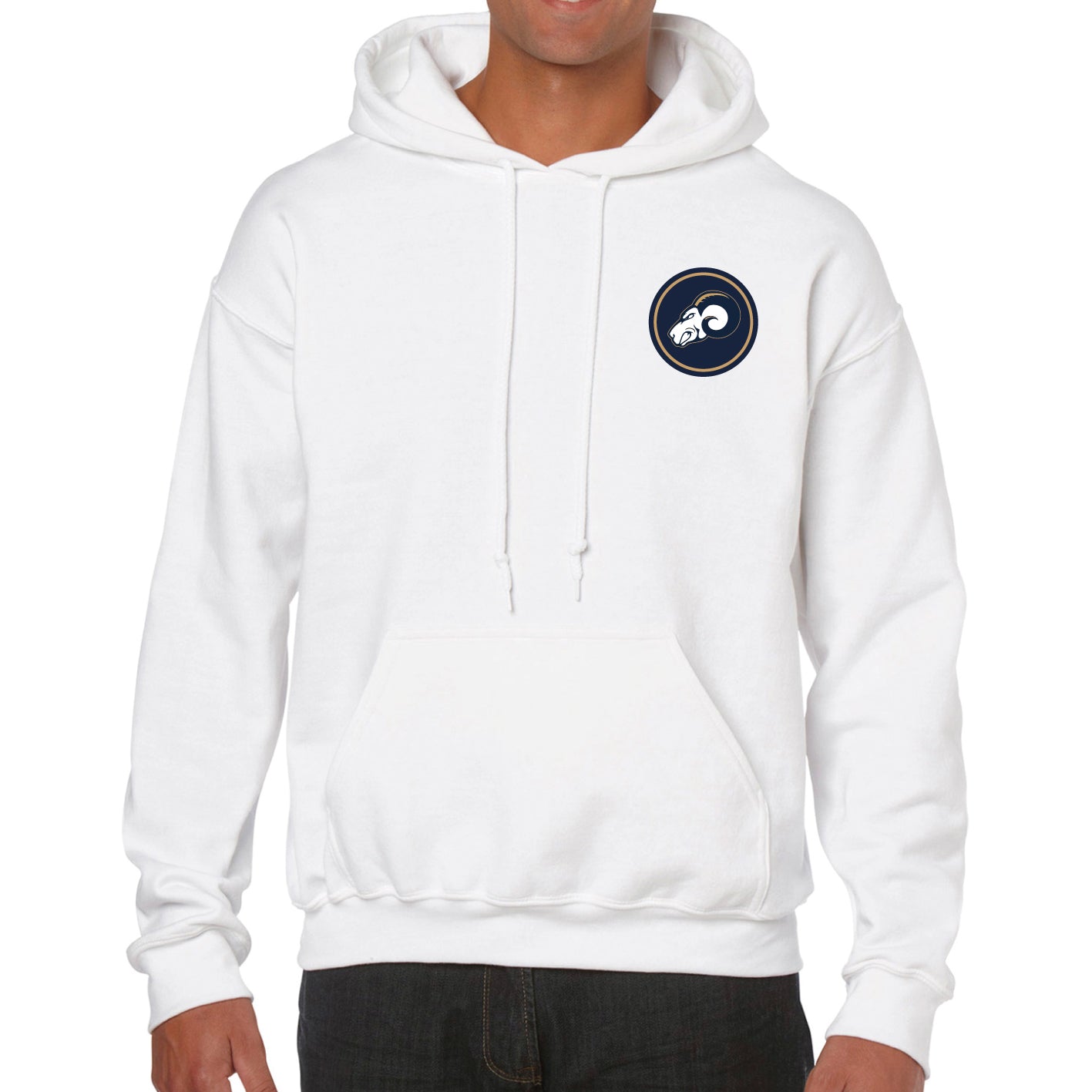 Rams Logo Hoodie