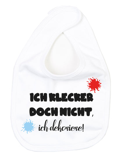 Ich klecker nicht, ich dekoriere