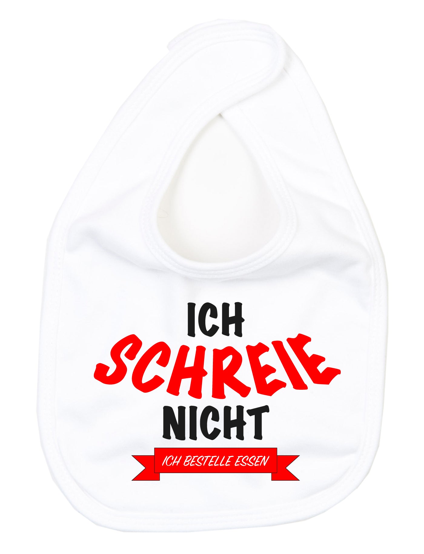 Ich schreie nicht, ich bestelle Essen