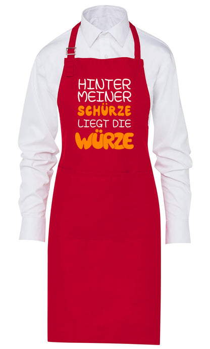 Hinter meiner Schürze liegt die Würze