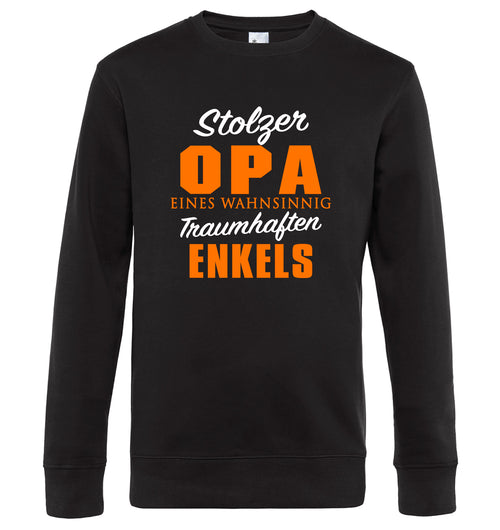 Stolzer Opa eines wahnsinnig traumhaften Enkels