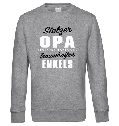 Stolzer Opa eines wahnsinnig traumhaften Enkels