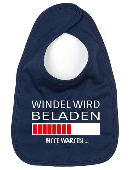 Windel wird beladen
