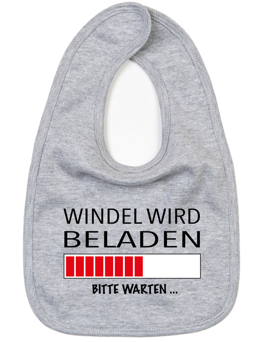 Windel wird beladen