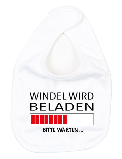 Windel wird beladen