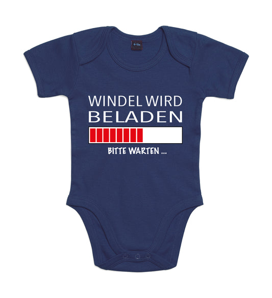 Windel wird beladen