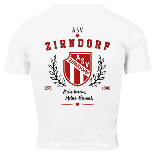 ASV Cropped T-Shirt - Meine Heimat, mein Verein