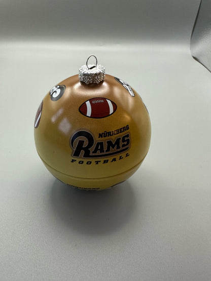 Beige-Goldene Rams Weinachtskugeln