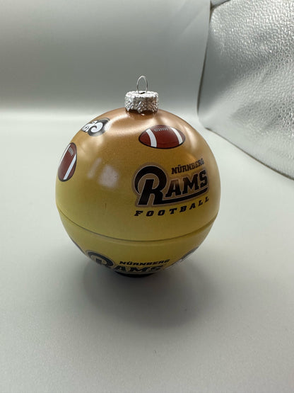 Beige-Goldene Rams Weinachtskugeln