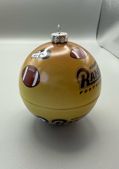 Beige-Goldene Rams Weinachtskugeln